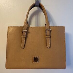 Dooney & Bourke Camel Janine Satchel